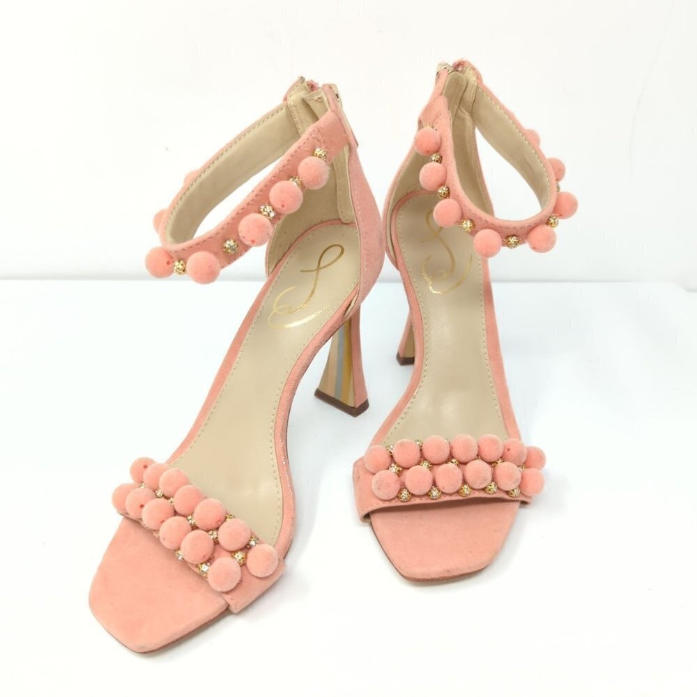 Sam Edelman Women's Luella Embellished High Heel Sandals, Women's 5.5